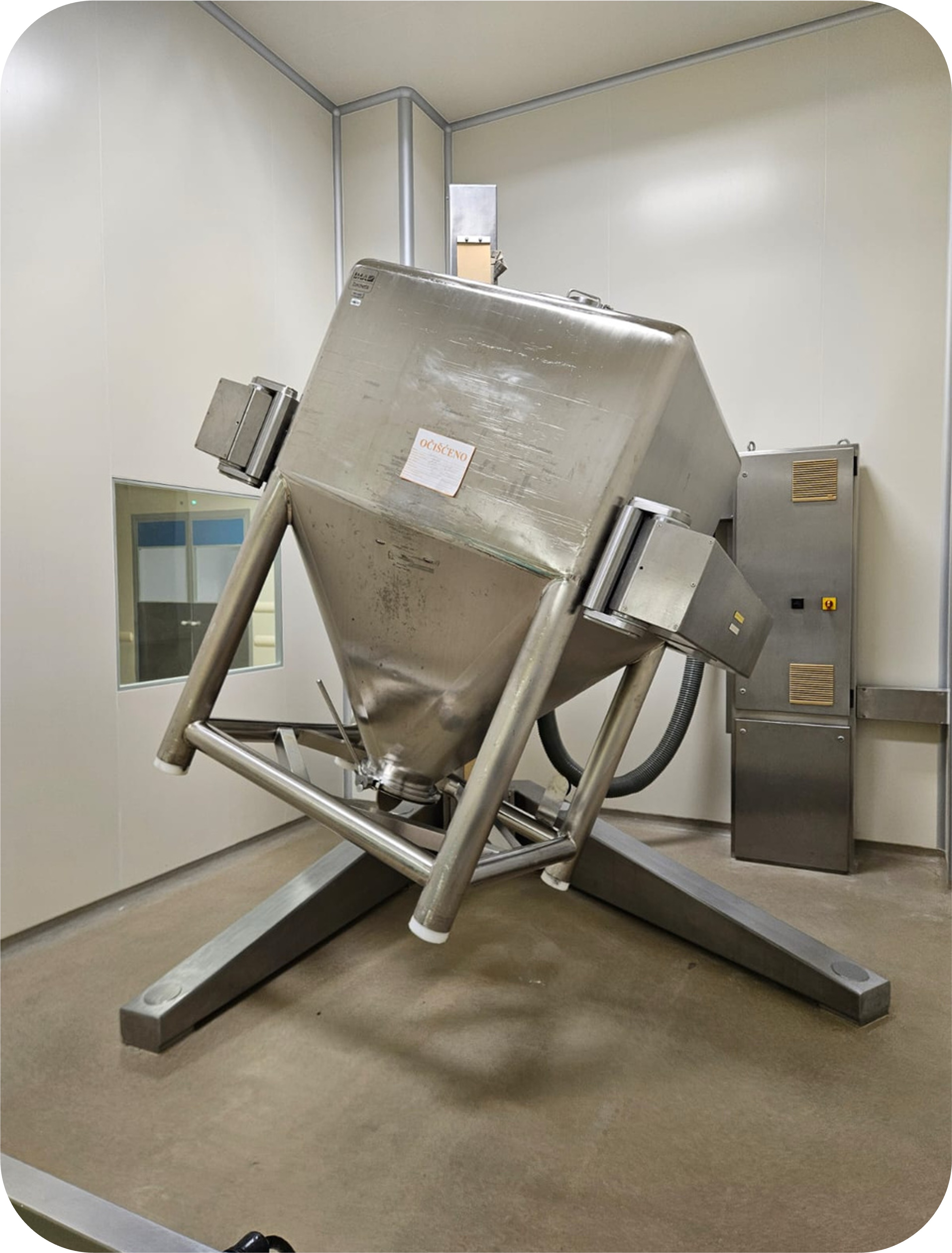 Galenika AD — pharmaceutical emulsion mixer — Zemun, Serbia